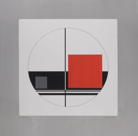 Litografía Gorin - Composition, 1969 - Hand-signed