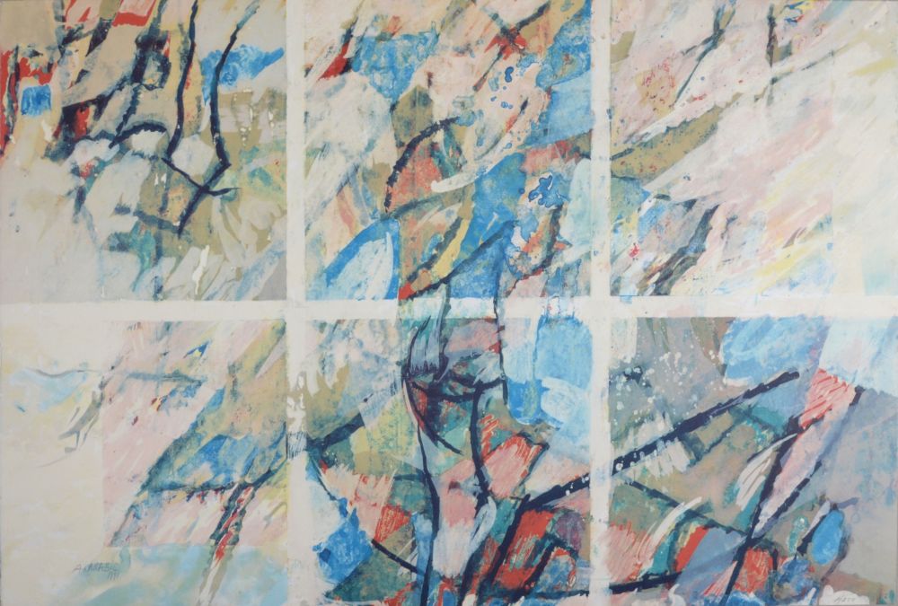Litografía Arabis - Composition abstraite