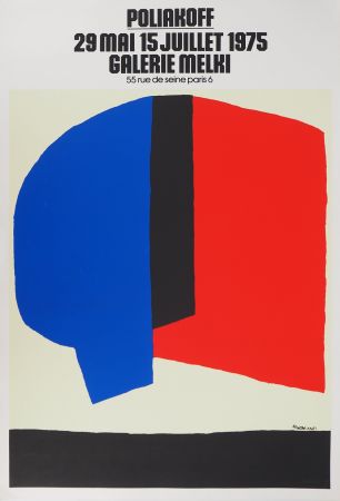 Libro Ilustrado Poliakoff - Composition bleu, noire et rouge