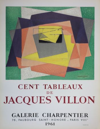 Libro Ilustrado Villon - Composition cubiste abstraite