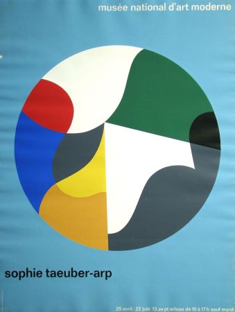 Cartel Taeuber-Arp - Composition dans un cercle 