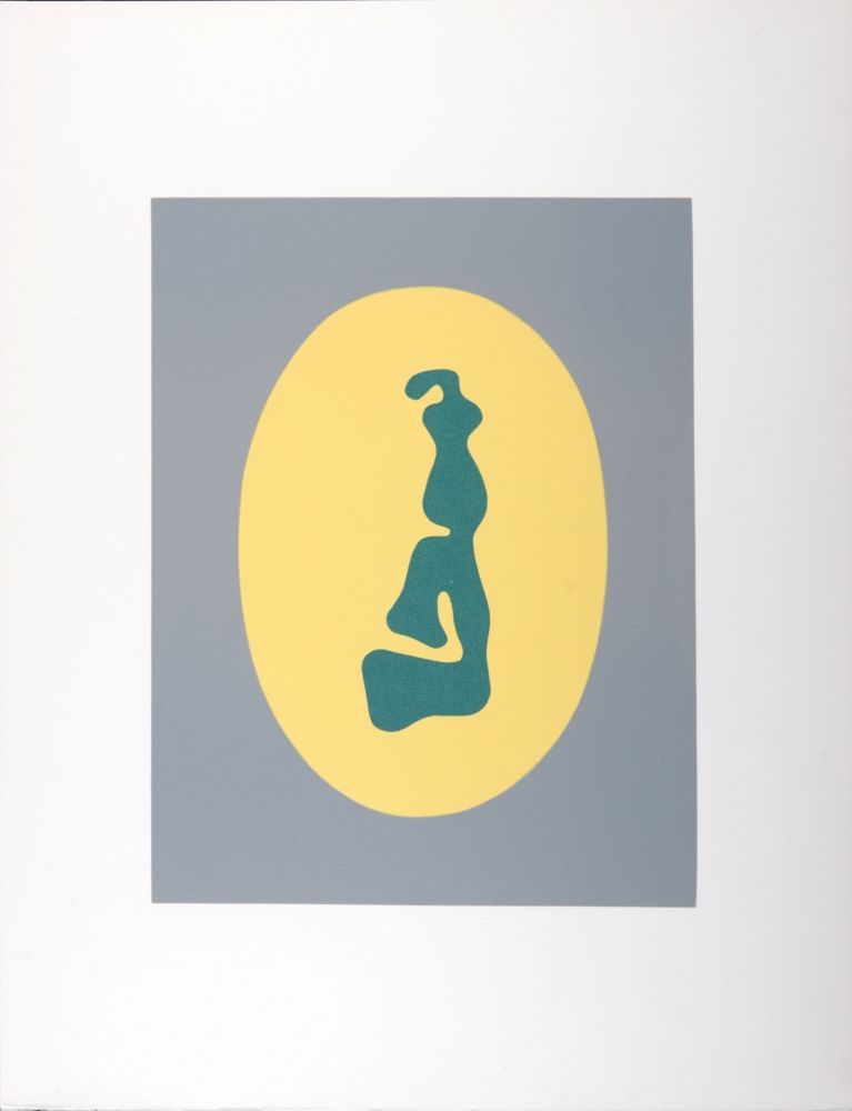 Grabado En Madera Arp - Composition (E)
