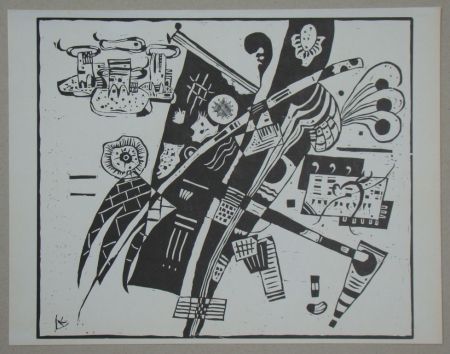 Grabado En Madera Kandinsky - Composition from 1935
