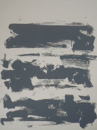Litografía Mitchell - Composition grise