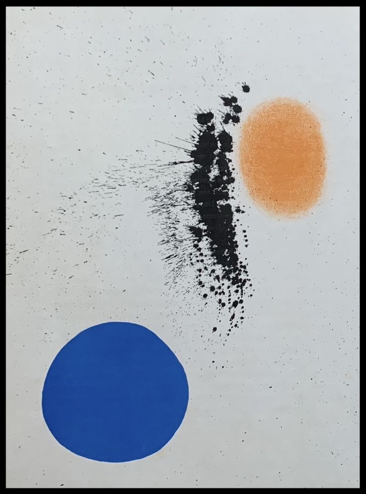 Litografía Miró (After) - Composition I 