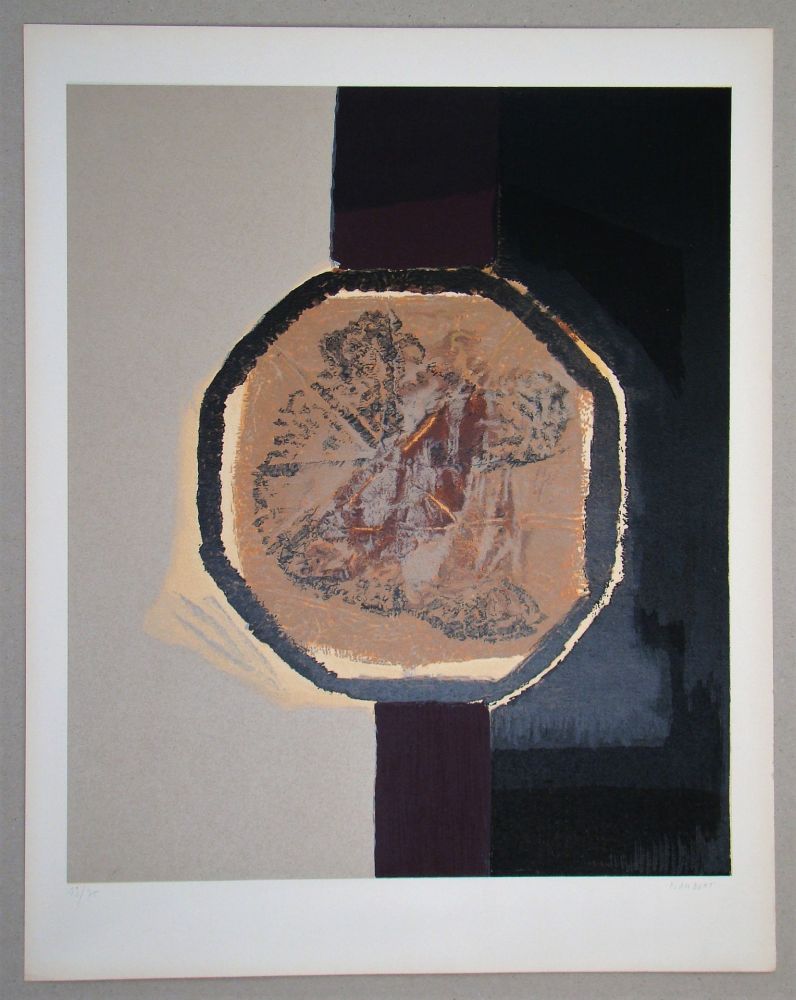 Serigrafía Piaubert - Composition I. - 1964