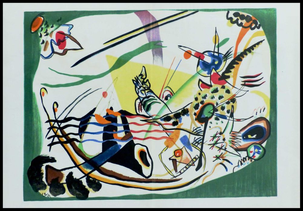 Litografía Kandinsky (After) - COMPOSITION II