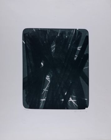Litografía Hartung - Composition L34 - Hand-signed