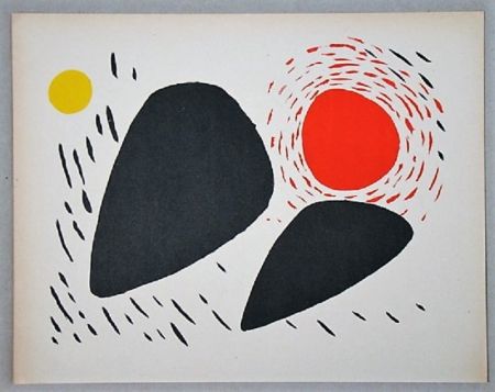 Litografía Calder - Composition pour XXe Siècle