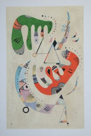 Litografía Kandinsky - Composition, période parisienne 1934-1944