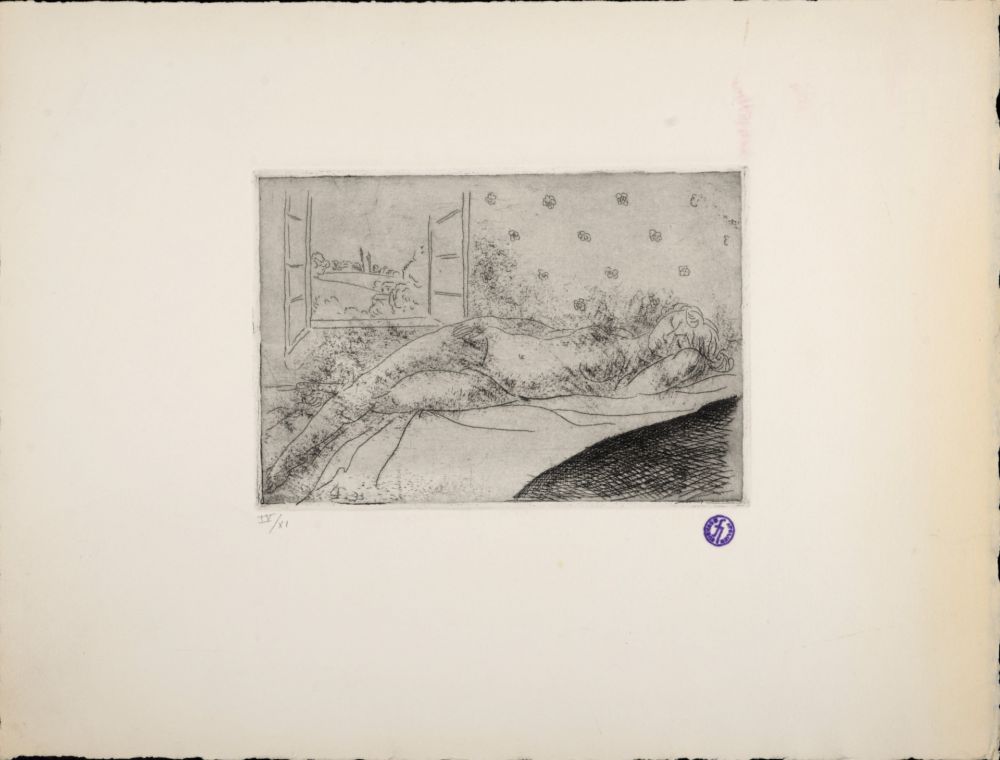 Aguafuerte Survage - Composition surréaliste (C), 1933