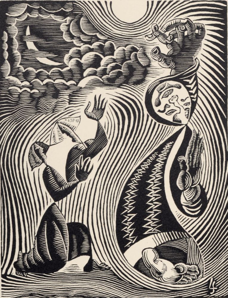 Grabado En Madera Survage - Composition surréaliste XXIX, 1940