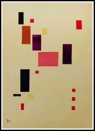 Litografía Kandinsky - COMPOSITION V