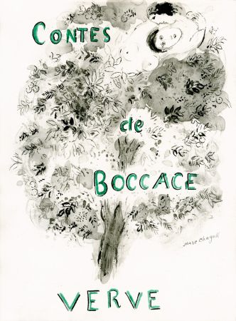 Libro Ilustrado Chagall - Contes de Boccace (Revue Verve)