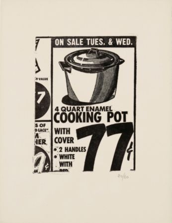Múltiple Warhol - Cooking Pot (First Published Print) (F. & S. II.1)