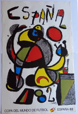 Cartel Miró - Copa del Mundo España 82