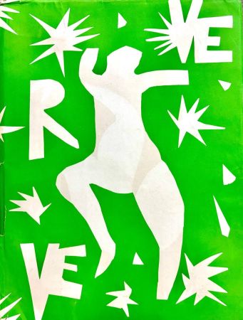 Litografía Matisse - Couverture I Revue Verve. Vol. IV no. 13