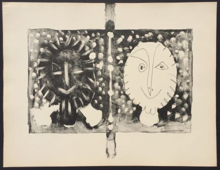 Litografía Picasso - Couverture Mourlot I (B. 591)