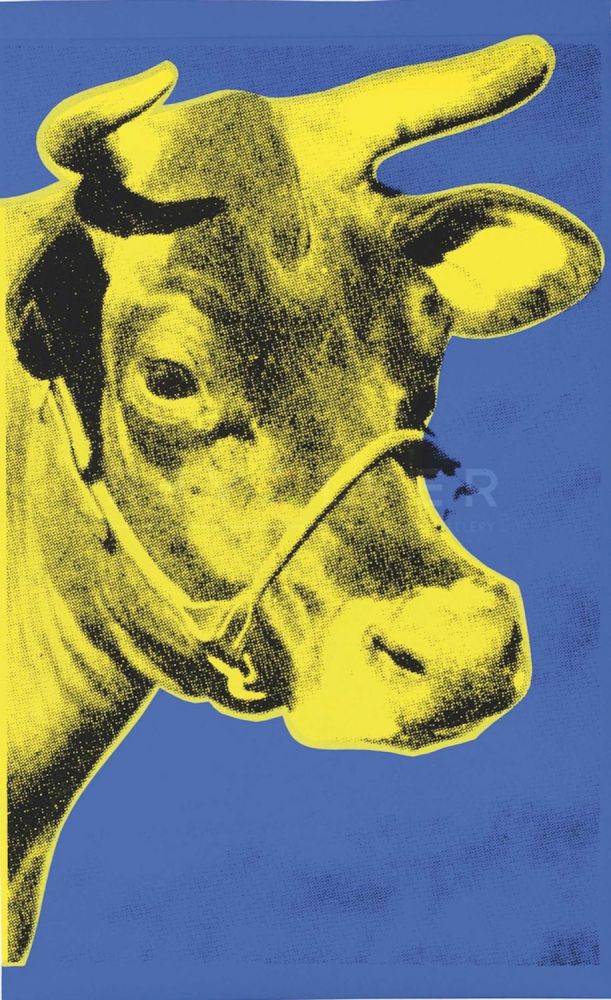 Serigrafía Warhol - Cow (FS II.12)