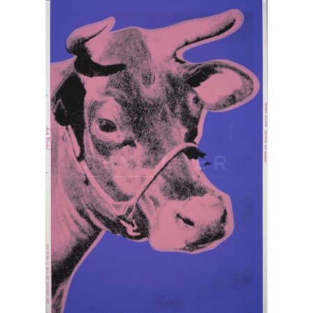 Serigrafía Warhol - Cow (FS II.12A)