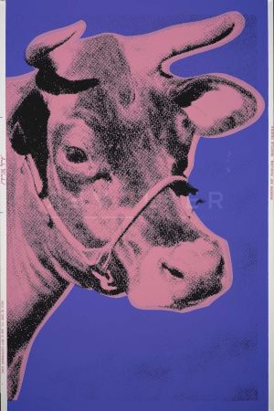 Serigrafía Warhol - Cow (FS II.12A)