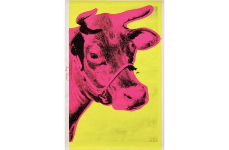 Serigrafía Warhol - Cow II.11