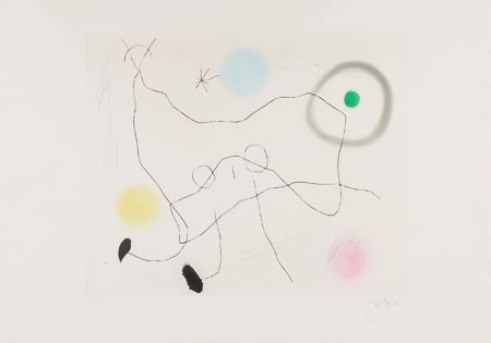 Grabado Miró - Crapaud Lyre