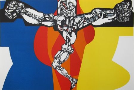 Litografía Neizvestny - Crucifix