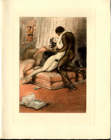 Libro Ilustrado Icart - CRÉBILLON, Fils : LE SOPHA. 23 (22) eaux-fortes originales en couleurs de Louis Icart.