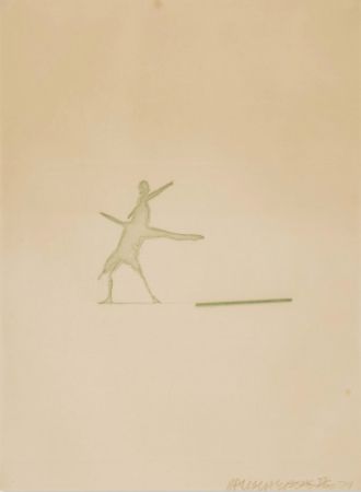 Múltiple Rauschenberg - Cunningham Relief (from the Merce Cunningham portfolio)