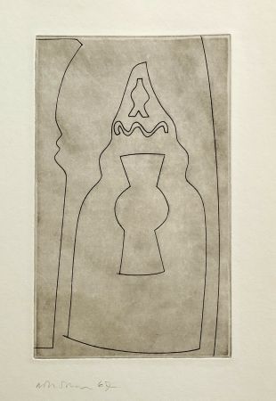 Aguafuerte Nicholson - Curled Turkish form
