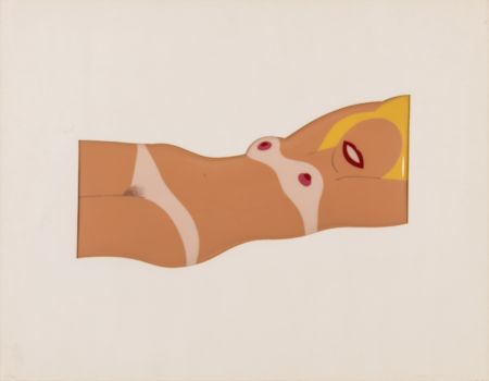 Serigrafía Wesselmann - Cut-out nude