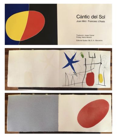 Libro Ilustrado Miró - CÀNTIC AL SOL