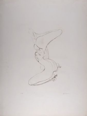 Aguafuerte Bellmer - Céphalopode