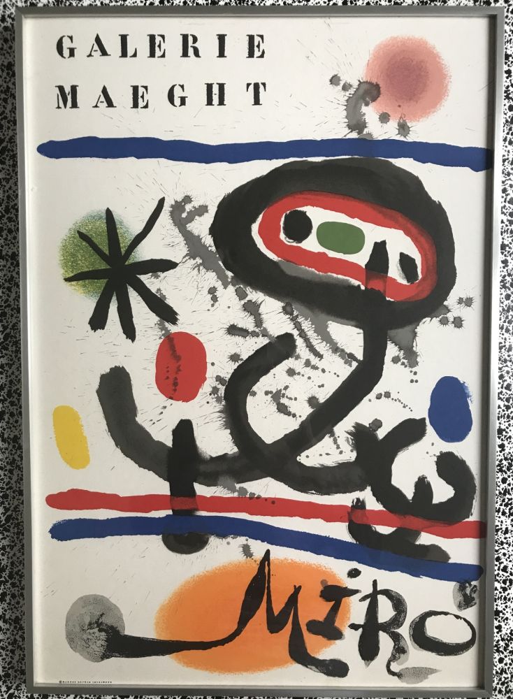 Cartel Miró - Céramique murale pour Harvard / Galerie Maeght