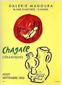 Litografía Chagall - Céramiques