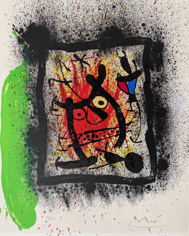 Litografía Miró - Da Lebenslangliches interview 