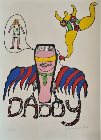 Serigrafía De Saint Phalle - Daddy 