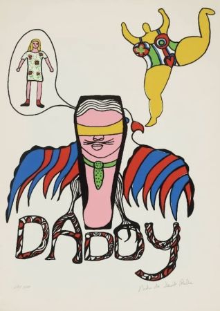 Serigrafía De Saint Phalle - Daddy