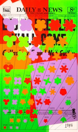 Serigrafía Warhol - Daily News - LBJ to Kremlin – Y'all Come