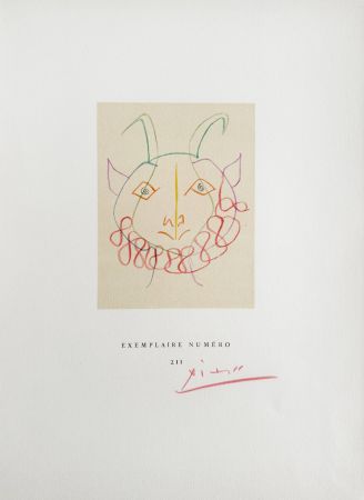 Litografía Picasso - Dans L'Atelier de Picasso