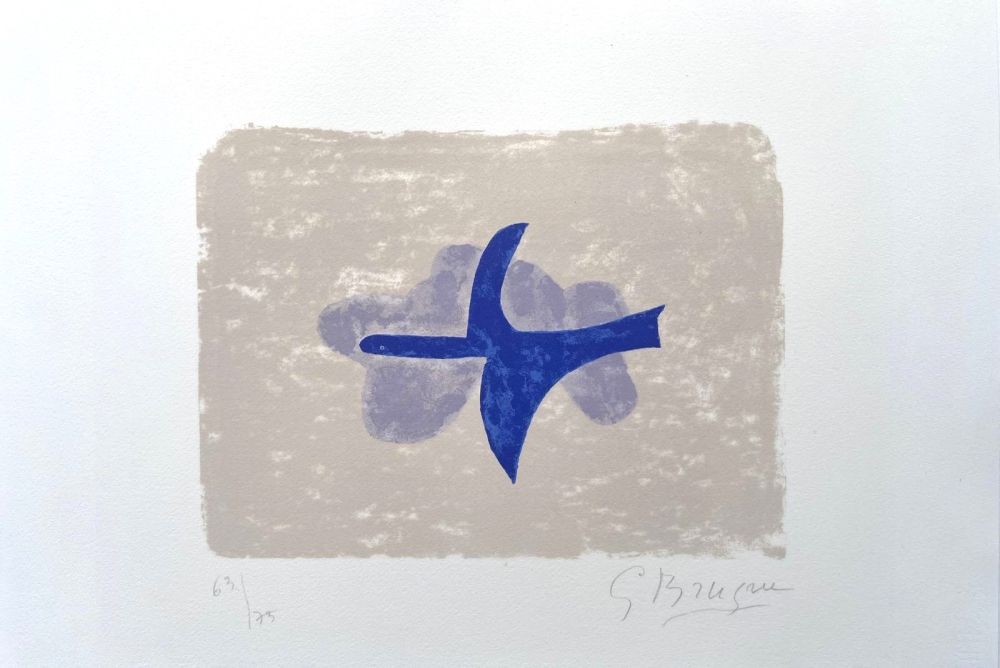 Litografía Braque - Dans le ciel 