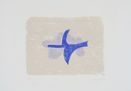 Litografía Braque - Dans le ciel