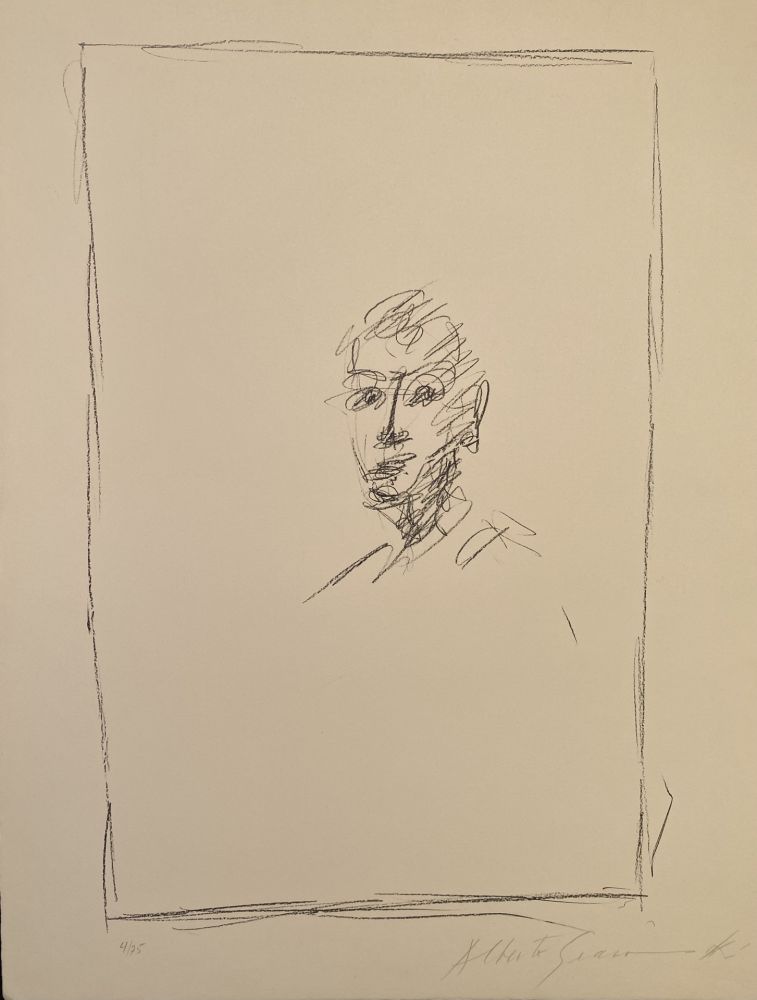 Litografía Giacometti - Dans Le Miroir