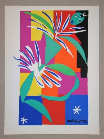 Litografía Matisse (After) - Danseuse Créole - 1950