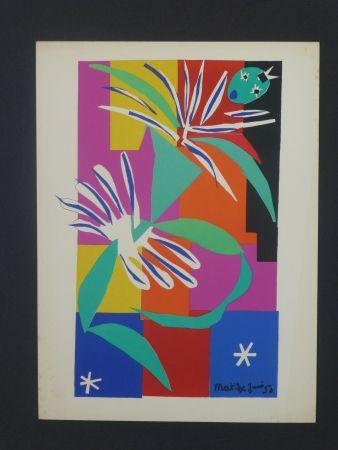 Litografía Matisse - Danseuse créole, 1950