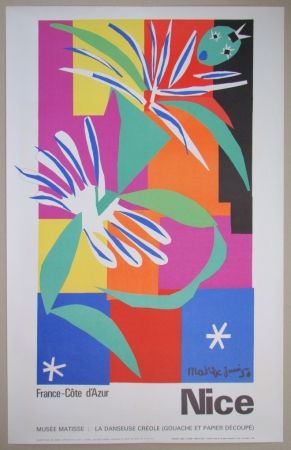 Litografía Matisse - Danseuse créole, 1950