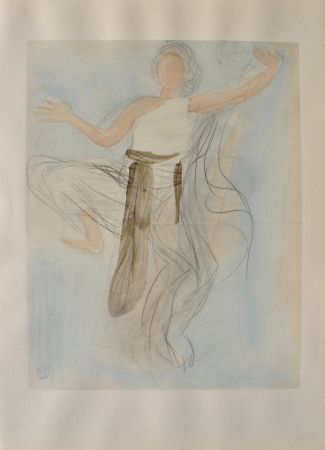 Grabado Rodin - Danseuse gracieuse