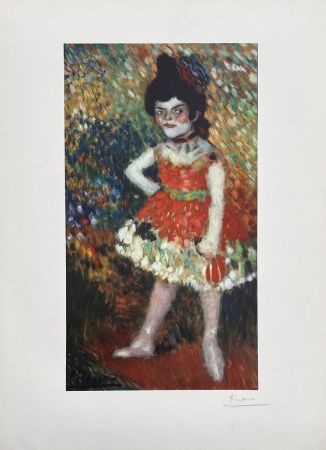 Litografía Picasso - Danseuse naine (Barcelona Suite)