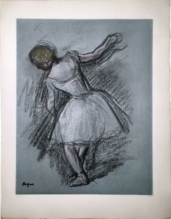 Aguafuerte Y Aguatinta Degas - Danseuse (étude, vers 1890)